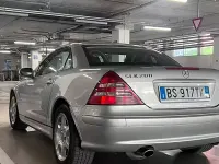Usata Mercedes SLK200 163 CV (119 kW) 2002 Grigio Cabrio