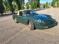 Usata Alfa Romeo Spider 106 CV (77 kW) 1991 Verde Cabrio