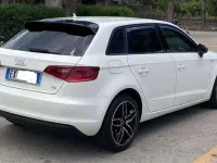 Usata Audi A3 Sportback Ambition 110 CV (80 kW) 2012 Bianco Utilitaria