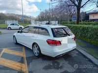 Usata Mercedes E250 204 CV (150 kW) 2014 Bianco Station wagon