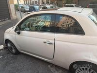 Usata Fiat 500 Lounge 69 CV (50 kW) 2010 Bianco Berlina