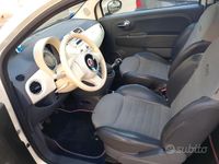 Usata Fiat 500 75 CV (55 kW) 2010 Bianco Berlina