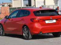 Usata BMW 116 Sport Line 116 CV (85 kW) 2021 Rosso Utilitaria