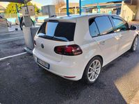 Usata VW Golf VI 122 CV (89 kW) 2010 Bianco Utilitaria