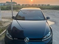 Usata VW Golf VII GTD 184 CV (135 kW) 2013 Blu Berlina