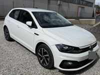 Usata VW Polo R-line 95 CV (69 kW) 2019 Bianco Utilitaria