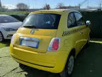 Occasion Fiat 500 75 ch (55 kW) 2009 Jaune Cabriolet