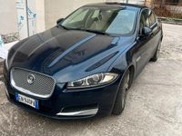 Usata Jaguar XF 190 CV (139 kW) 2012 Blu Berlina