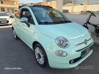 Usata Fiat 500C Mirror 69 CV (50 kW) 2017 Blu Cabrio