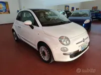 Usata Fiat 500 Lounge 69 CV (50 kW) 2010 Bianco Berlina