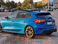 Usata Ford Focus ST-Line 120 CV (88 kW) 2018 Blu/azzurro Berlina