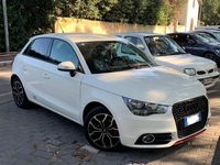 Usata Audi A1 Sportback Ambition 86 CV (63 kW) 2013 Bianco Utilitaria