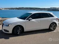 Usata Audi A3 S-Line 184 CV (135 kW) 2016 Bianco Berlina