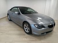 Usata BMW 630 Cabriolet 258 CV (189 kW) 2006 Grigio Cabrio