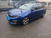 Usata Peugeot 308 SW GT-line 120 CV (88 kW) 2018 Blu Station wagon