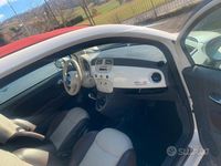 Usata Fiat 500 84 CV (61 kW) 2013 Bianco Cabrio