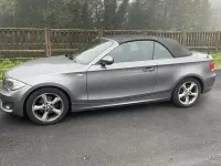 Usata BMW 118 Cabriolet 143 CV (105 kW) 2011 Grigio Cabrio
