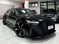 Usata Audi RS6 Ambiente 600 CV (441 kW) 2021 Nero Station wagon