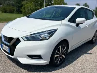 Usata Nissan Micra Tekna 90 CV (66 kW) 2017 Bianco Utilitaria