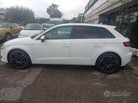 Usata Audi A3 Business 110 CV (80 kW) 2017 Bianco Berlina