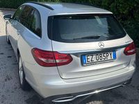 Usata Mercedes C180 AMG Edition 1 116 CV (85 kW) 2015 Grigio Station wagon