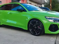 Usata Audi RS3 400 CV (294 kW) 2023 Verde Berlina