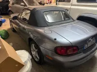 Usata Mazda MX5 110 CV (80 kW) 2002 Grigio Cabrio