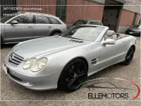 Usata Mercedes SL500 Elegance 306 CV (225 kW) 2002 Blu Cabrio