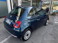 Usata Fiat 500 Lounge 70 CV (51 kW) 2018 Blu Berlina