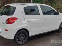 Usata Mitsubishi Space Star Invite+ 71 CV (52 kW) 2017 Bianco Utilitaria