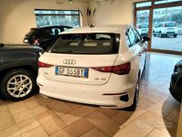 Usata Audi A3 Advanced 149 CV (109 kW) 2021 Bianco Berlina