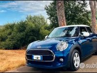 Usata Mini Cooper D 105 CV (77 kW) 2017 Blu Utilitaria