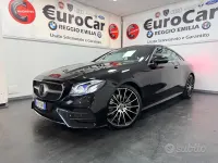Usata Mercedes E220 Premium 194 CV (142 kW) 2017 Nero Coupé