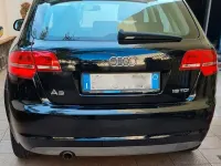 Usata Audi A3 Young 102 CV (75 kW) 2010 Nero Utilitaria