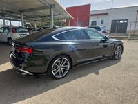 Usata Audi A5 Sportback S-Line 204 CV (150 kW) 2021 Nero Utilitaria