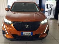 Usata Peugeot 2008 Active 110 CV (80 kW) 2021 Arancione SUV