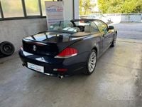 Usata BMW 630 Cabriolet 2006 Blu Cabrio