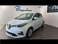 Usata Renault Zoe Zen 80 kW (109 CV) 2020 Bianco pastello Utilitaria