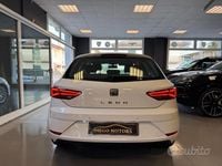 Usata Seat Leon FR 115 CV (84 kW) 2019 Bianco Berlina