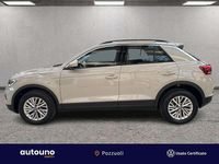 Usata VW T-Roc Life 110 CV (80 kW) 2023 Beige SUV