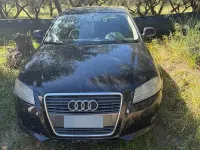Usado Audi A3 90 CV (66 kW) 2010 Negro Utilitario
