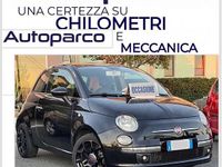 Usata Fiat 500 69 CV (50 kW) 2009 Nero Cabrio