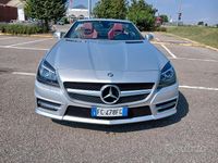 Usata Mercedes SLK300 Premium 245 CV (180 kW) 2015 Argento Cabrio