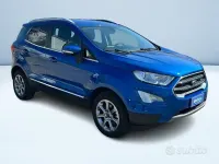 Usado Ford Ecosport Titanium 100 CV (73 kW) 2019 Azul SUV