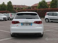Usata Audi S3 Comfort 300 CV (220 kW) 2013 Bianco Berlina