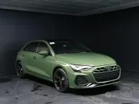 Nuova Audi A3 S-Line 150 CV (110 kW) 2025 Verde Berlina