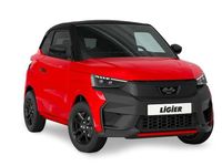 Nuova Ligier JS50 2025 Rosso Utilitaria