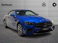 Usata Mercedes E300 Premium 265 CV (194 kW) 2023 Blu Cabrio