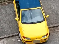 Usata Fiat Punto 60 CV (44 kW) 1999 Giallo Cabrio