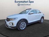 Usata VW T-Roc Style 150 CV (110 kW) 2022 Bianco SUV